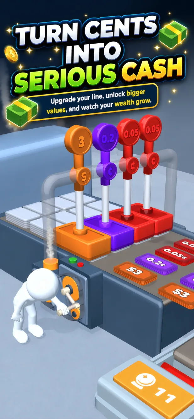 Idle Cash – Merge Tycoon