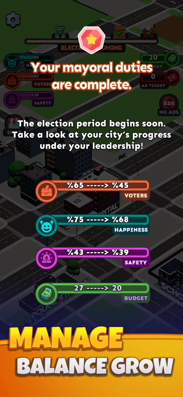 Mayor Life: Election Day